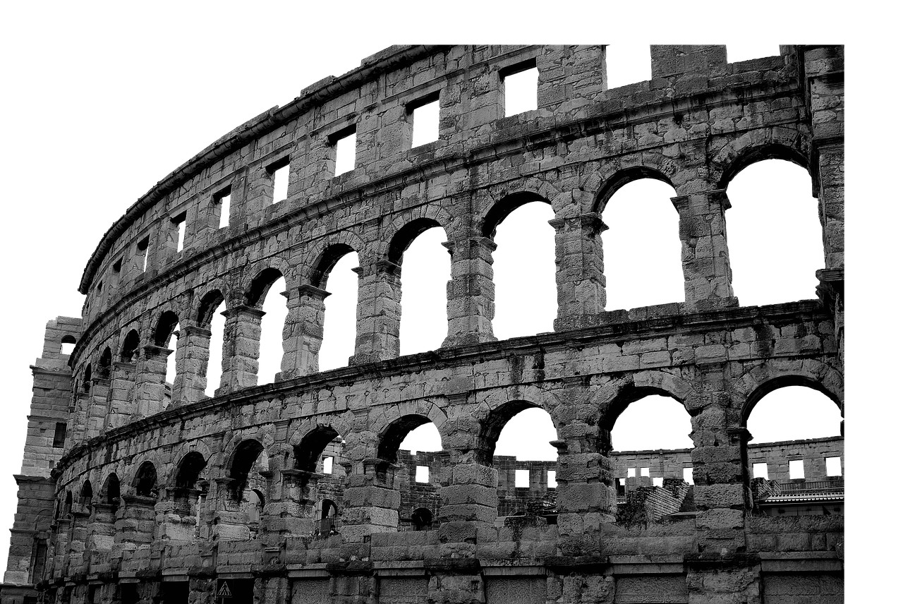 psd isolated colosseum free photo