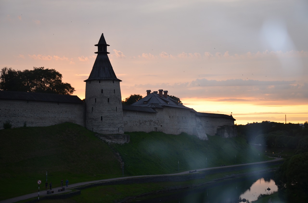 pskov the kremlin fortress free photo