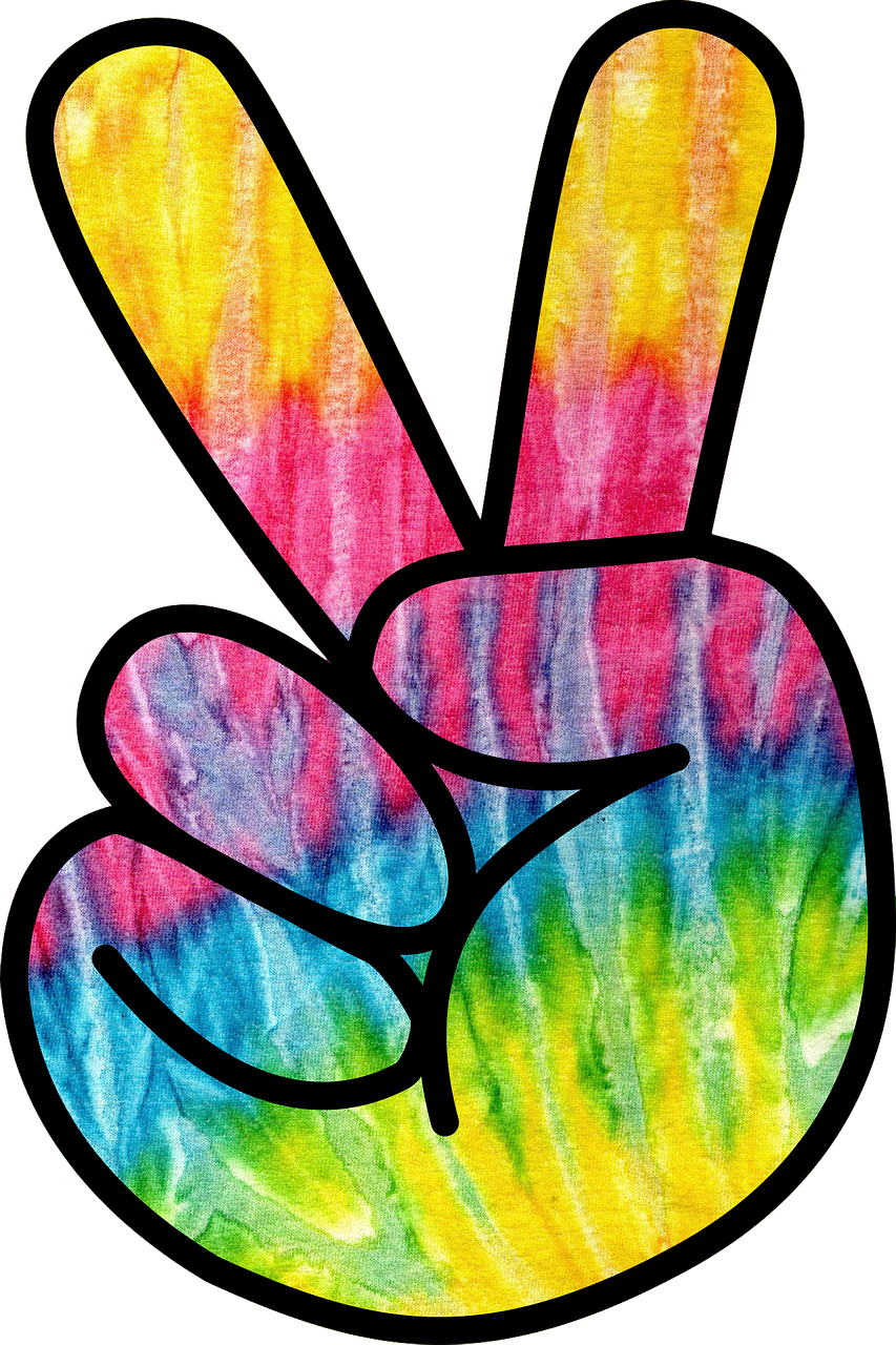 Free: 1960s Flower power Hippie Peace symbols, flower transparent