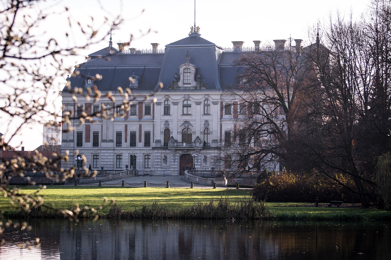 pszczyna poland the palace free photo