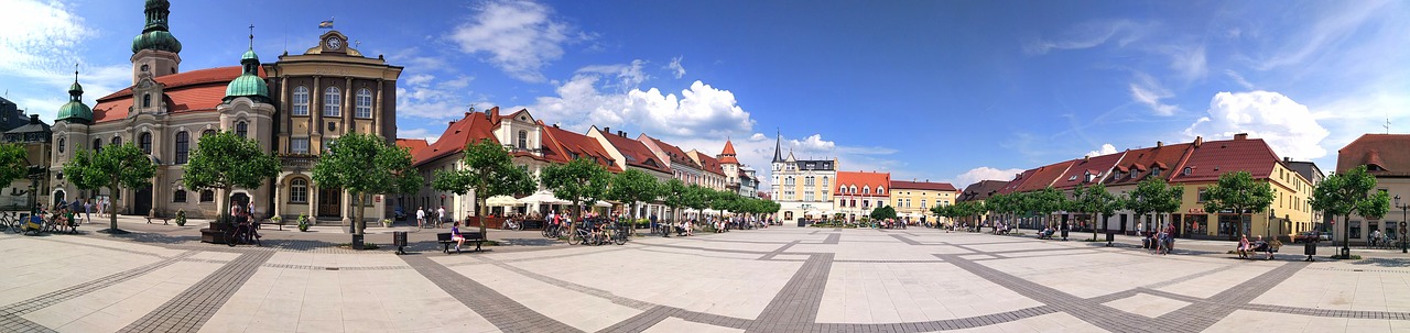 pszczyna  city  the market free photo