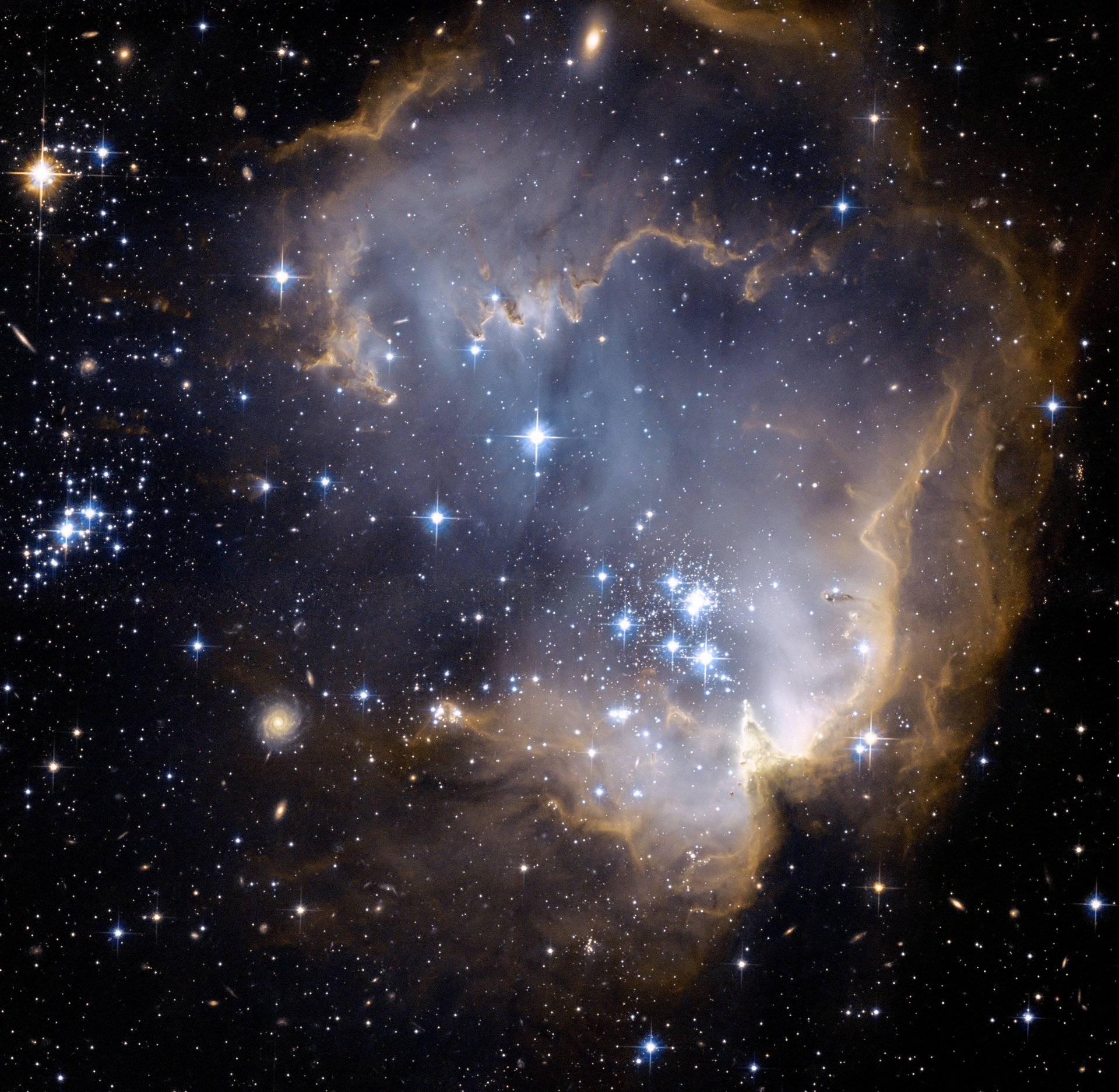 nebula galaxy space free photo