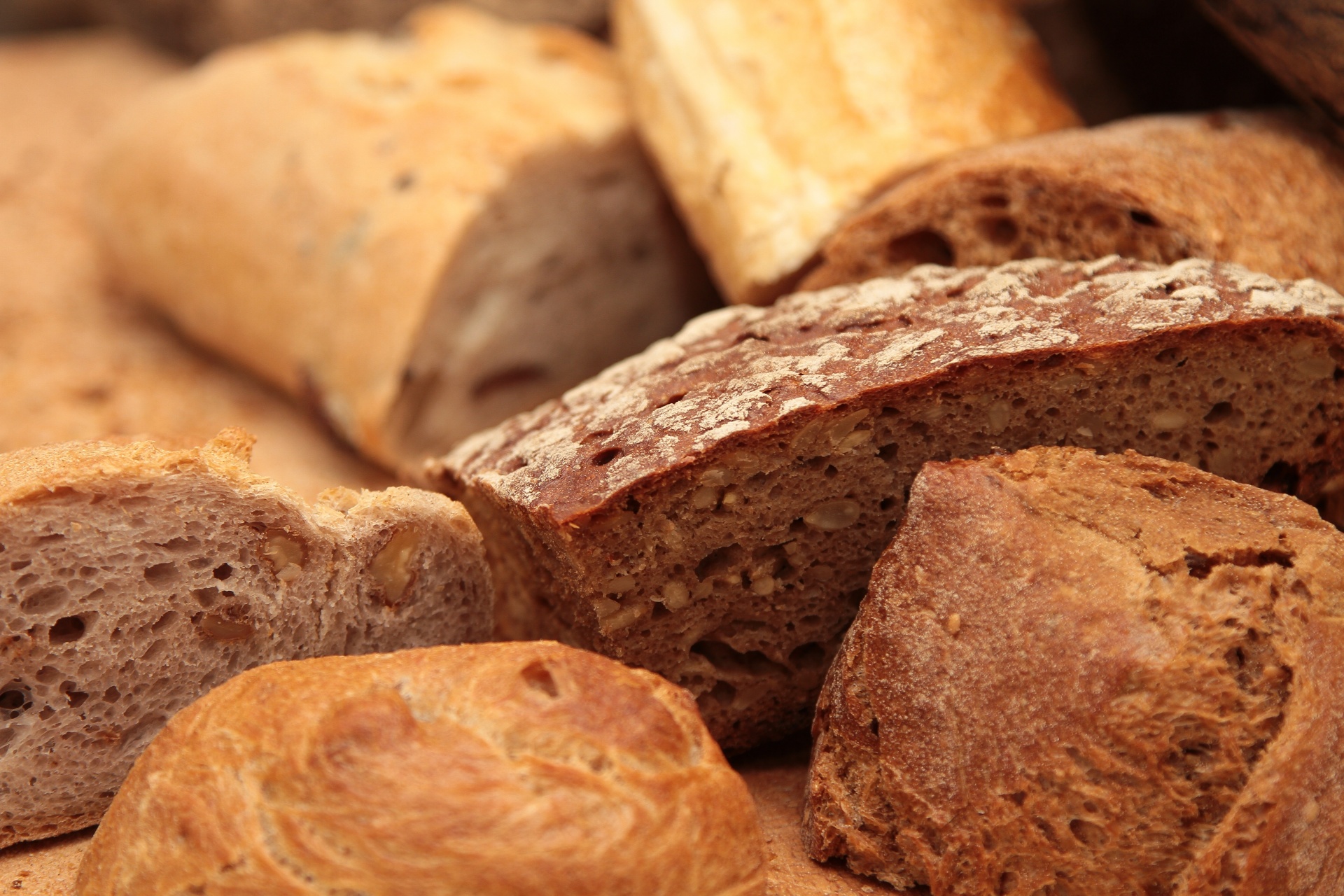 food rye bread baked goods free photo