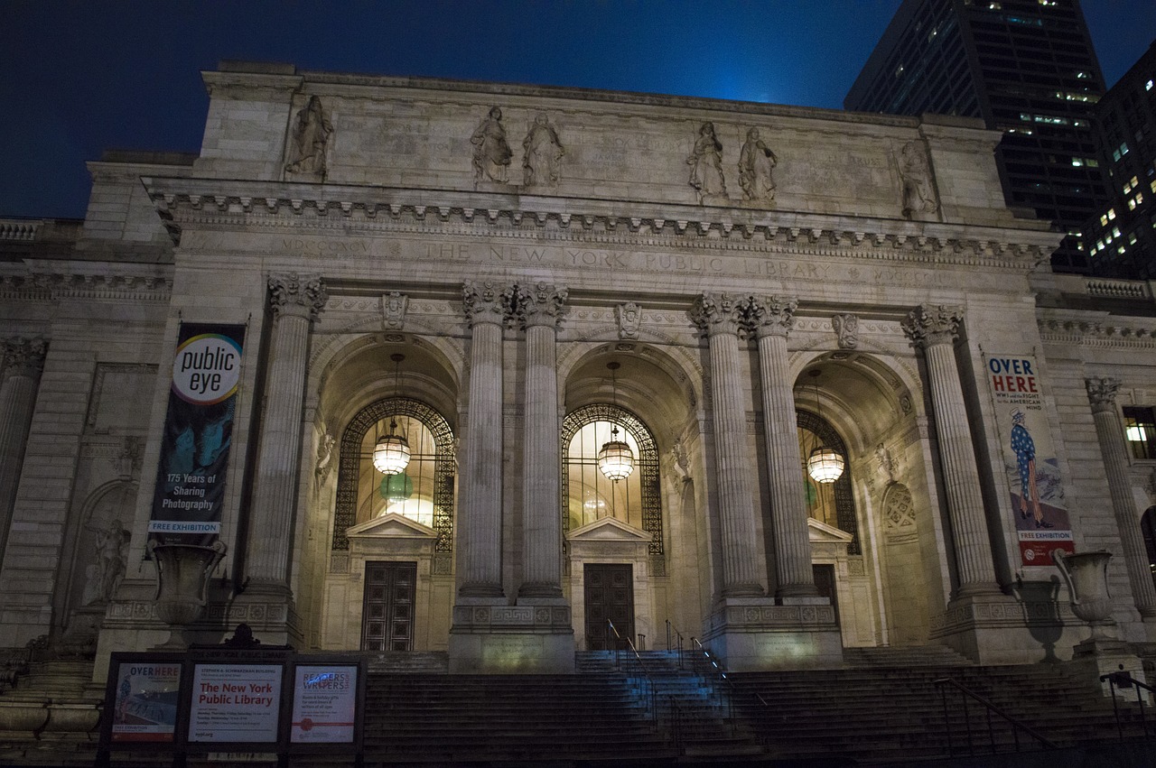 public library new york manhattan free photo