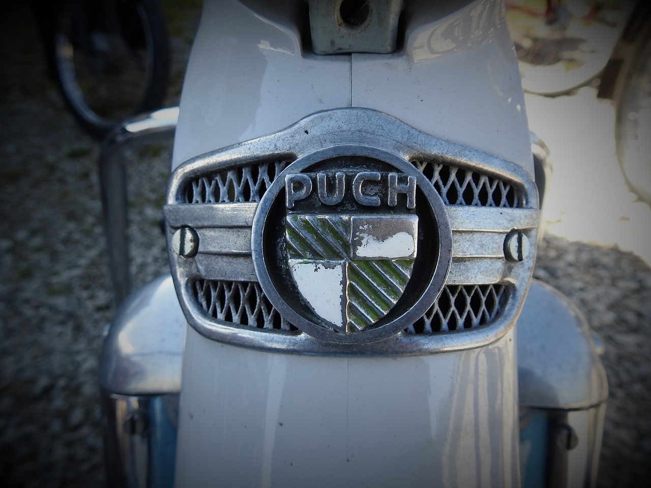 puch  old  two wheeled vehicle free photo