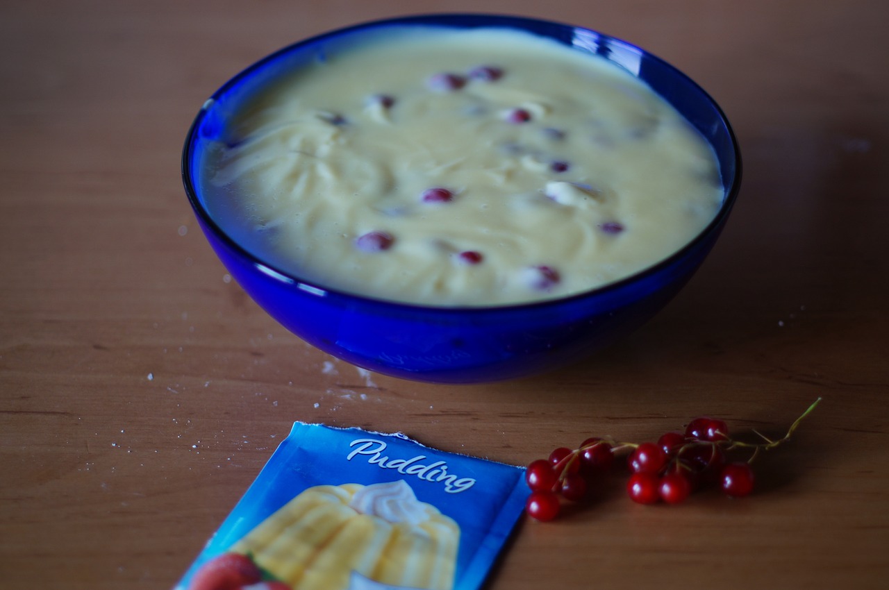 pudding currant delicious free photo