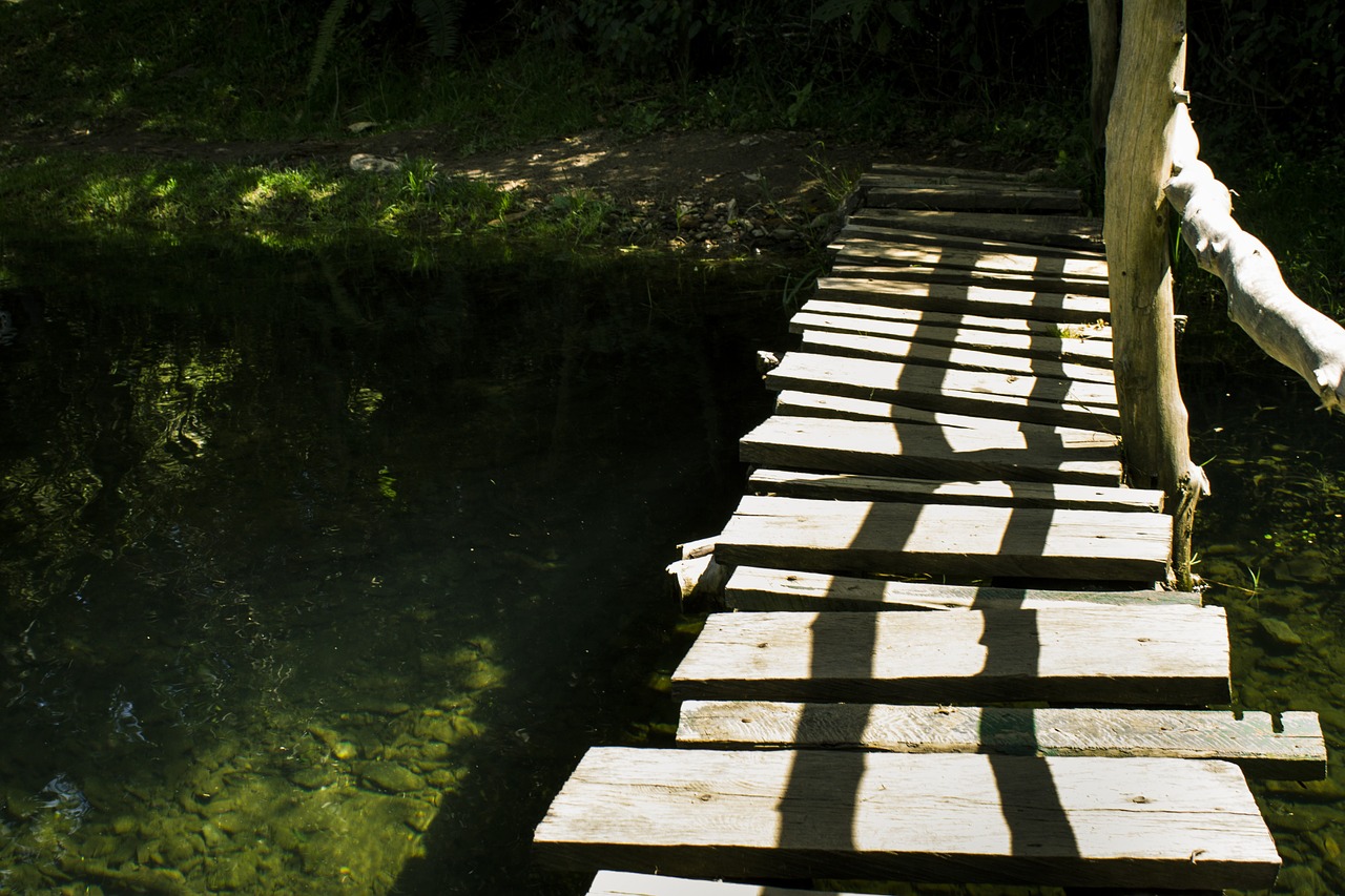 puente lago na free photo