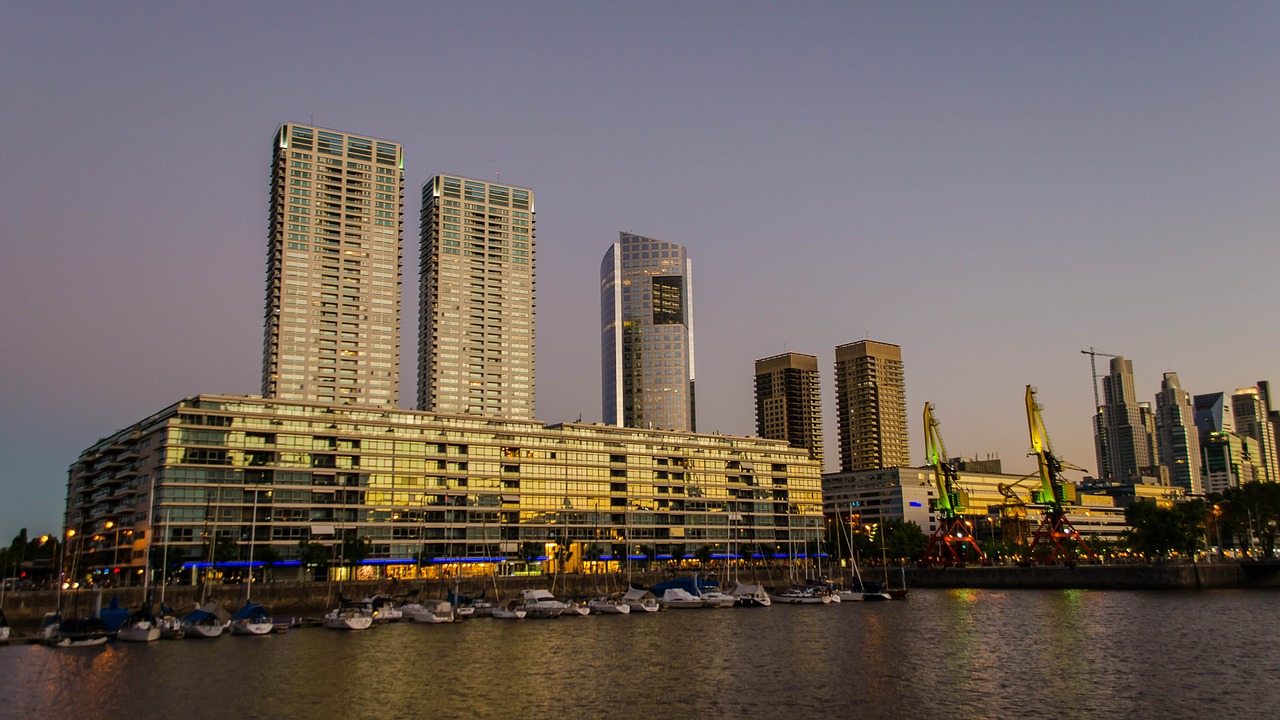 puerto madero buenos aires argentina free photo