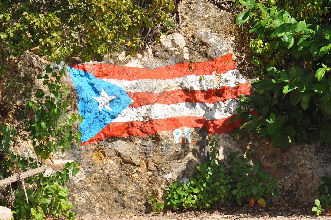 puerto rico mountain rock wall free photo