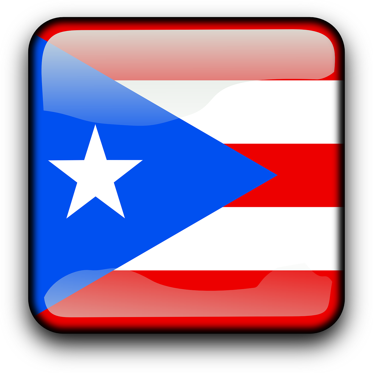 puerto rico flag country free photo