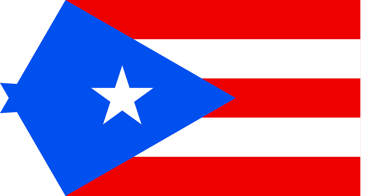 puerto rico flag national flag free photo