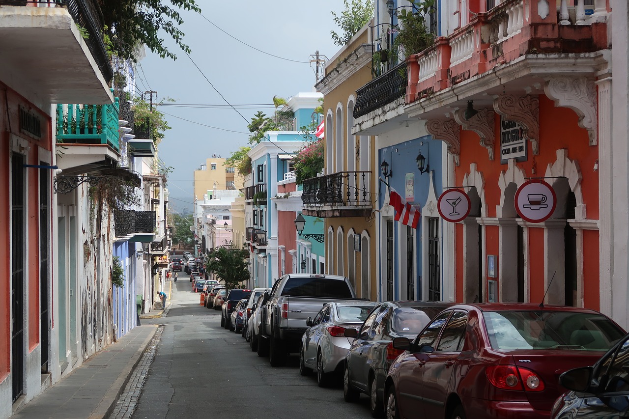 puerto rico  san juan  old street free photo