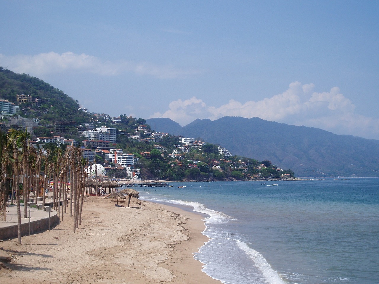 puerto vallarta beach coast free photo