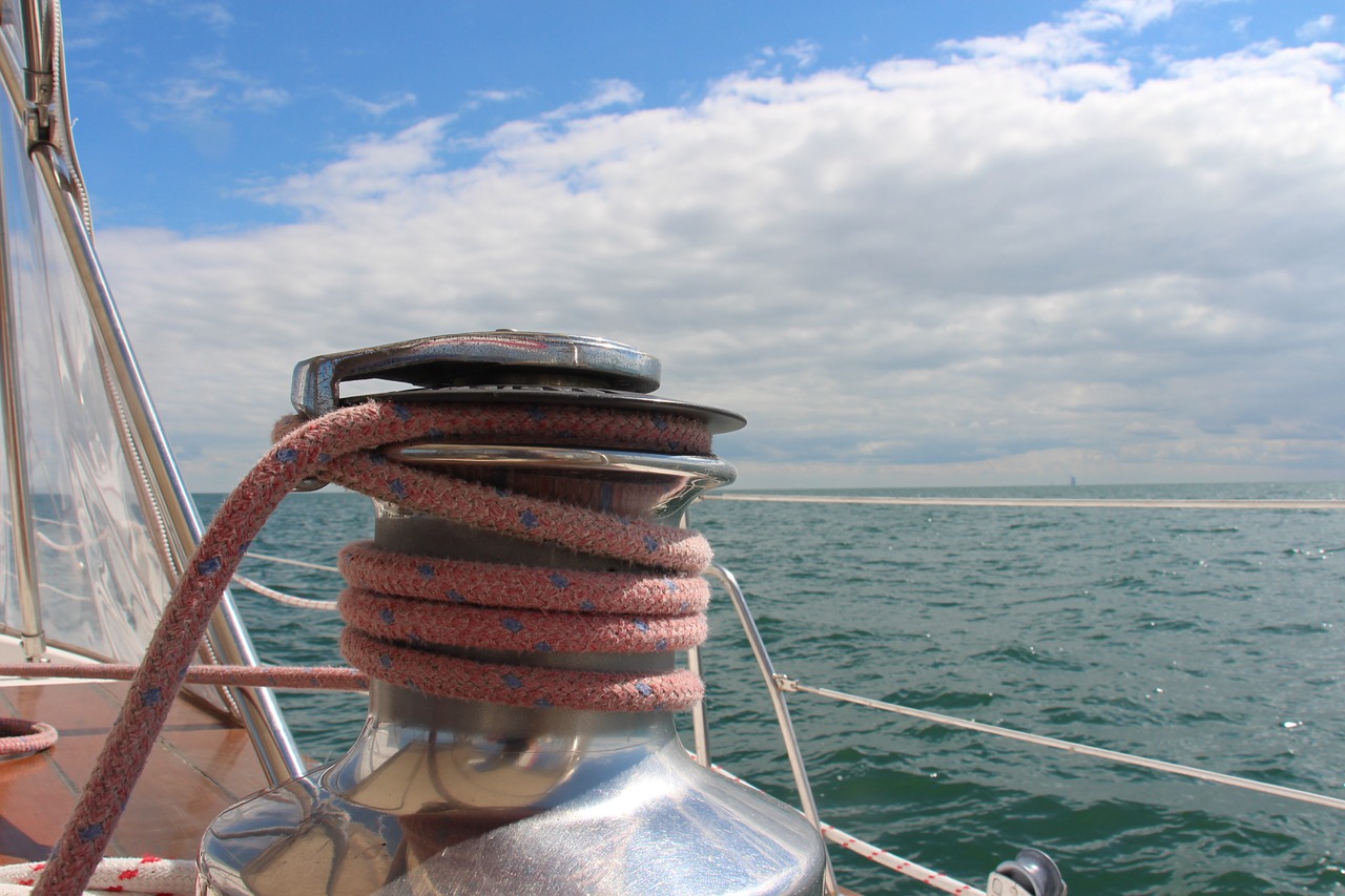 pulley sailing canada free photo