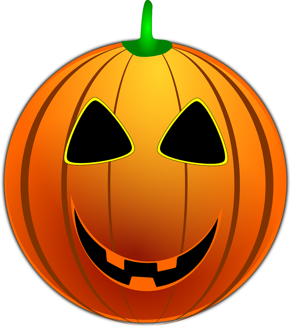 pumpkin happy emoticon free photo