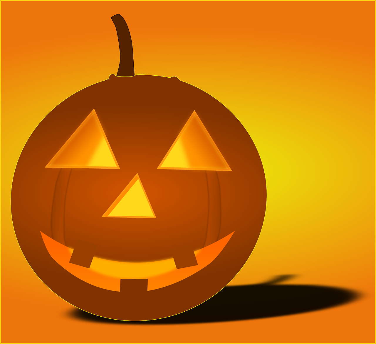 pumpkin ghost halloween free photo