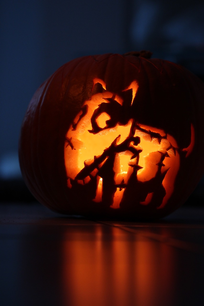 pumpkin halloween frankenweenie free photo