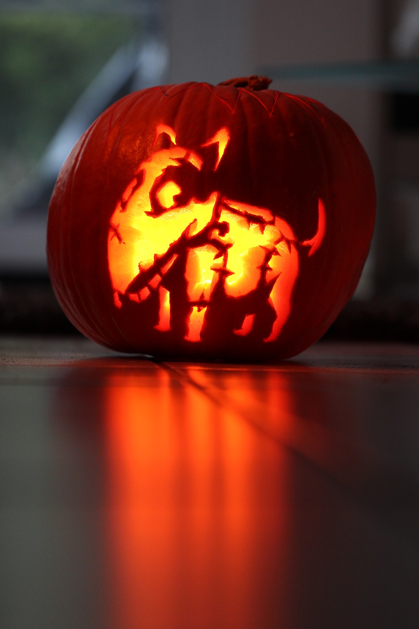 pumpkin halloween frankenweenie free photo