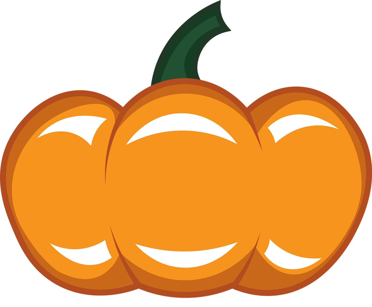pumpkin logo halloween free photo