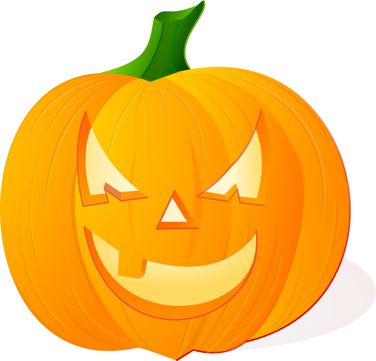 pumpkin jack-o'-lantern face free photo