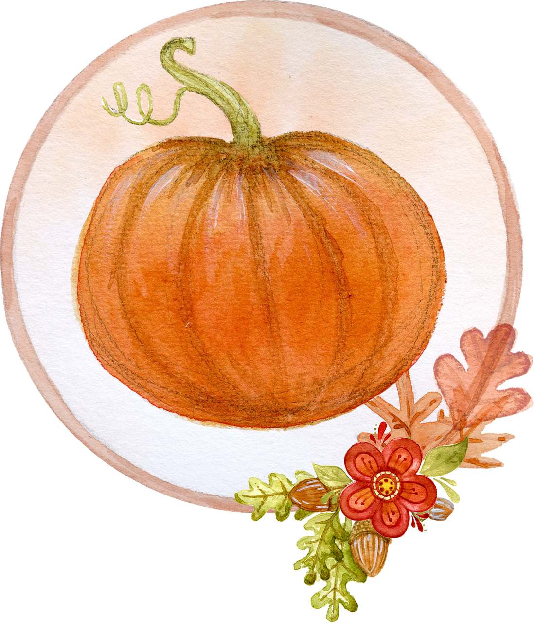 pumpkin  decoration  thanksgiving free photo