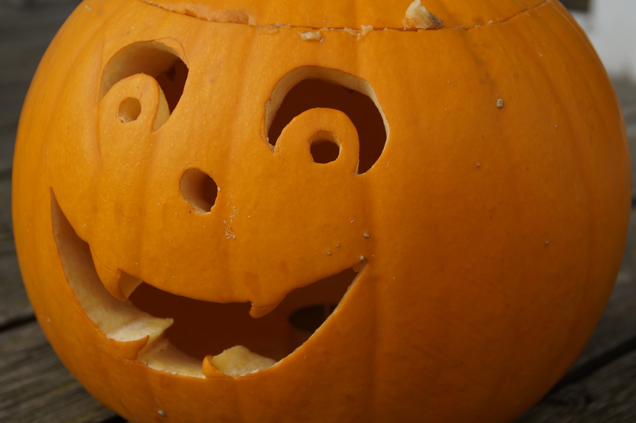 pumpkin pumpkin ghost face free photo