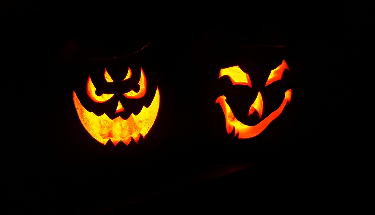 pumpkin jack-o-lantern halloween free photo