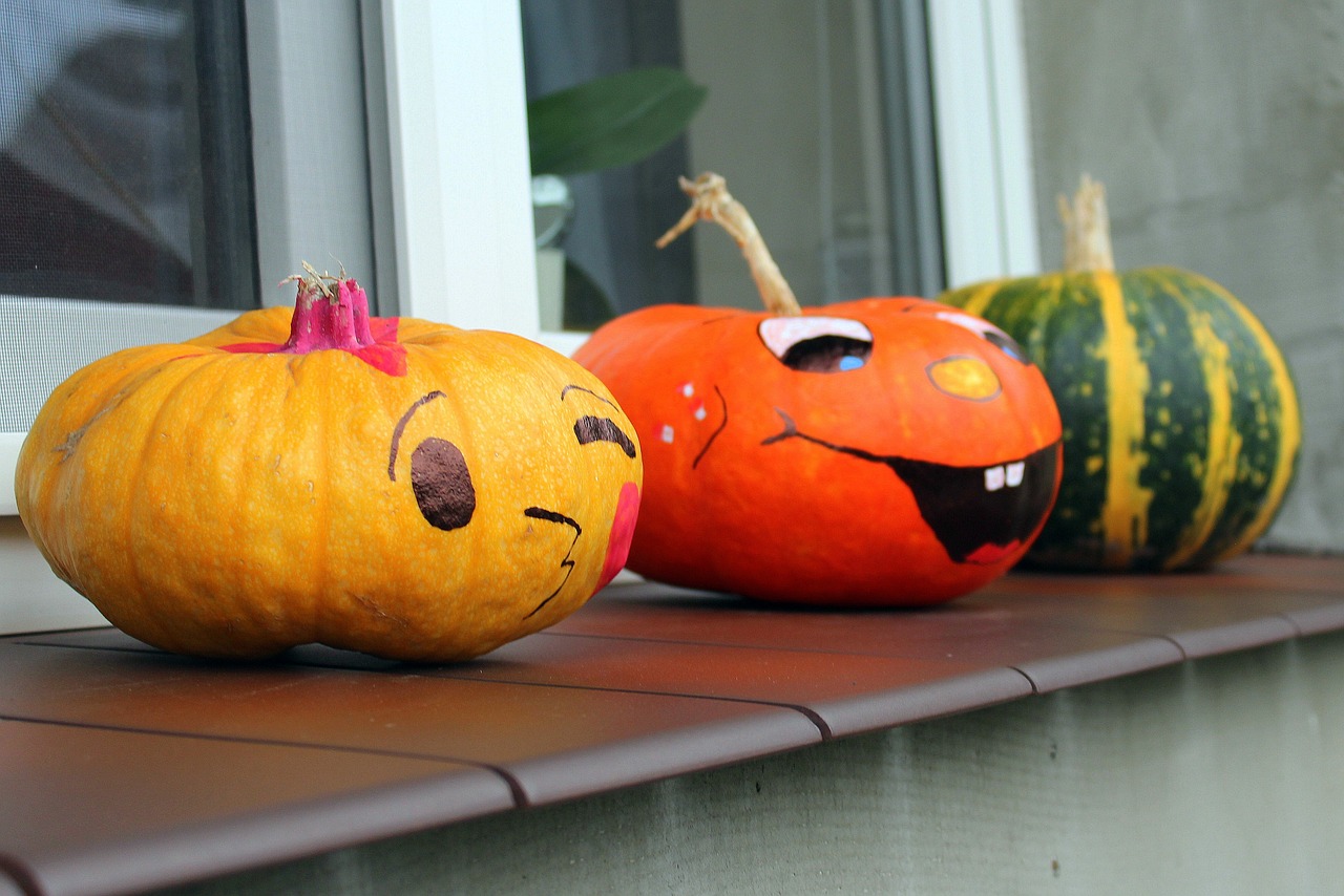 pumpkins happy vegetables free photo