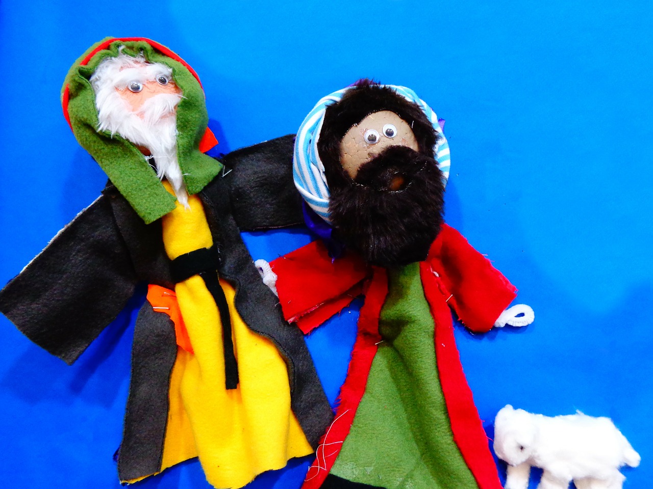 puppets sunday school christmas free photo