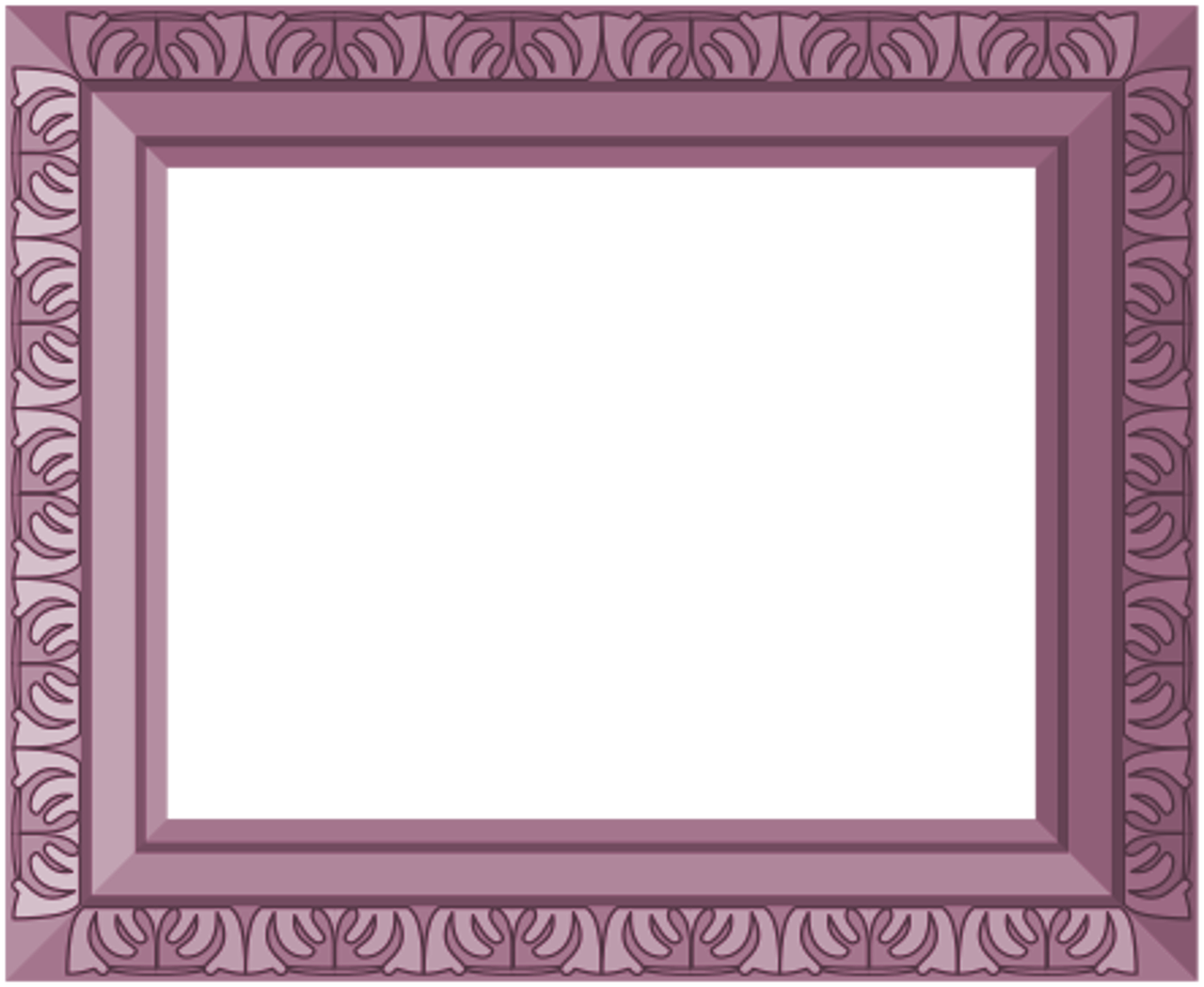 purple frame ornate free photo
