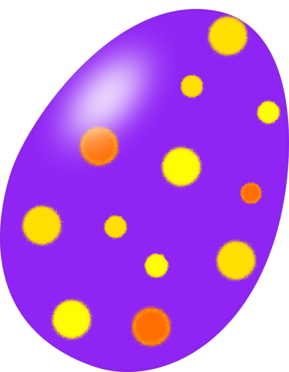 purple egg easter free photo