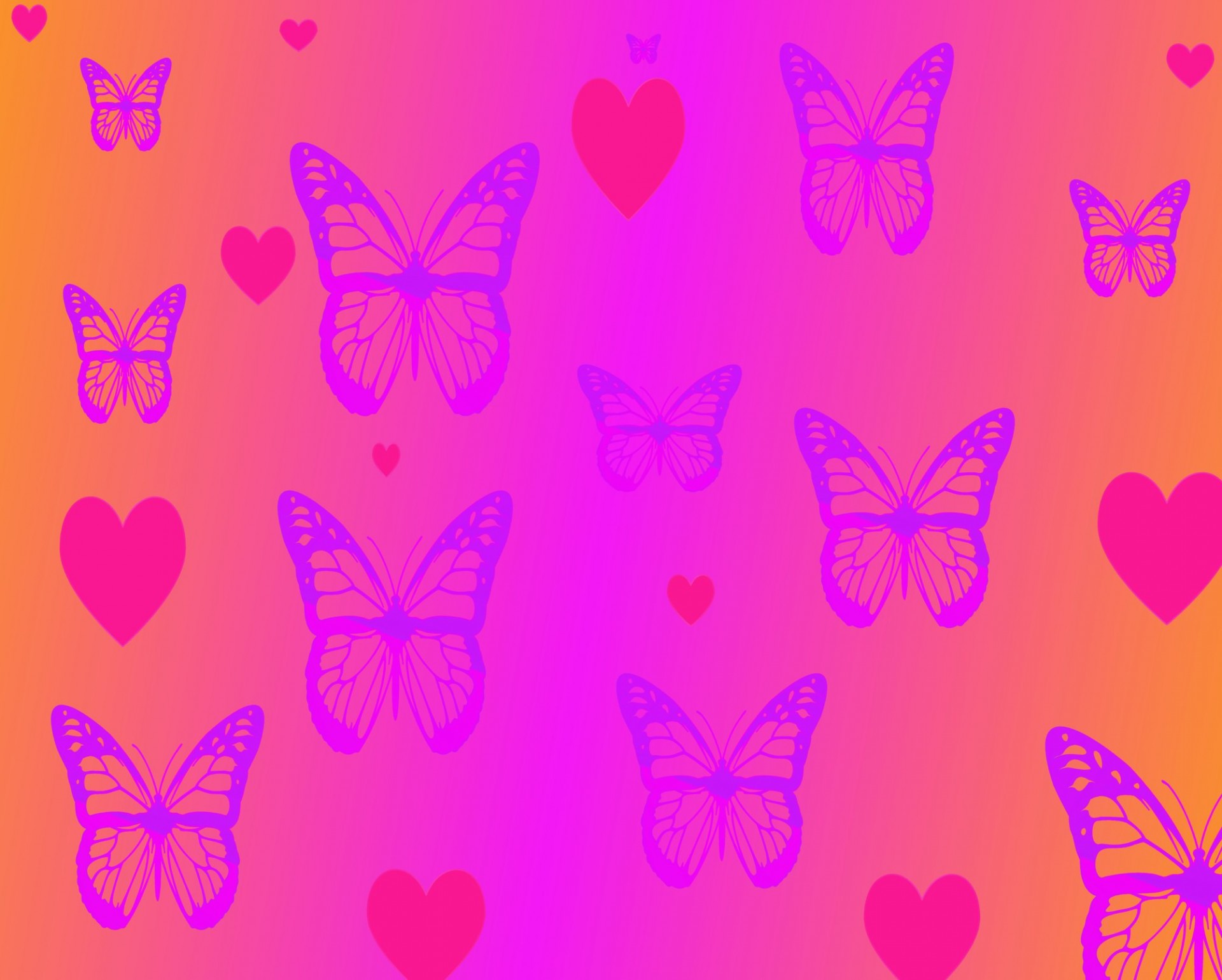 purple butterflies background craft free photo