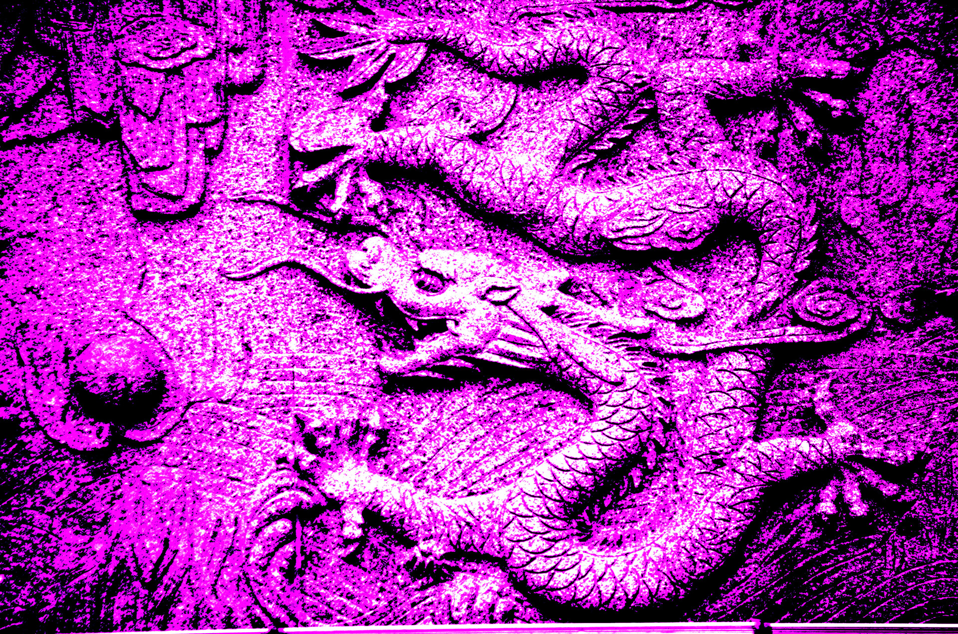 dragon purple sculpture free photo