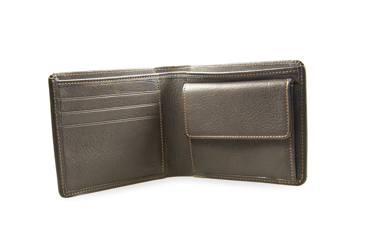 purse leather wallet free photo