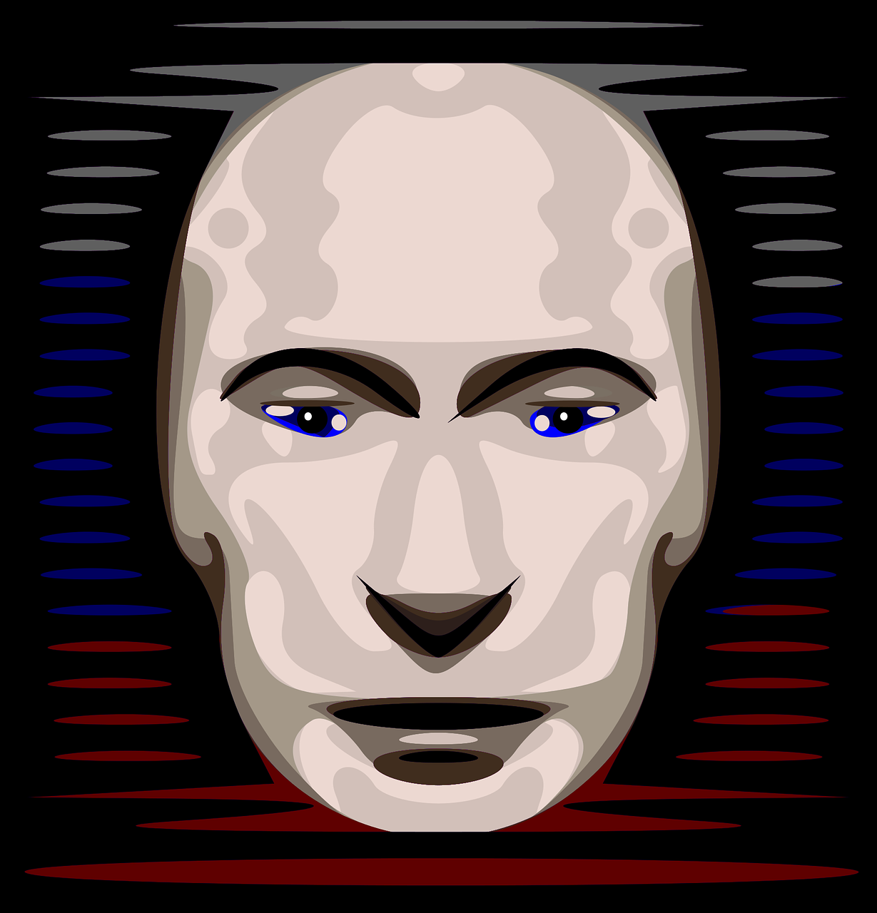 putin  person  mask free photo