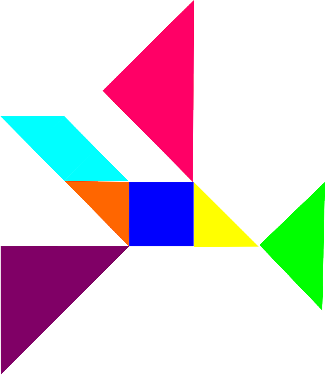 puzzle tangram dissection puzzle free photo