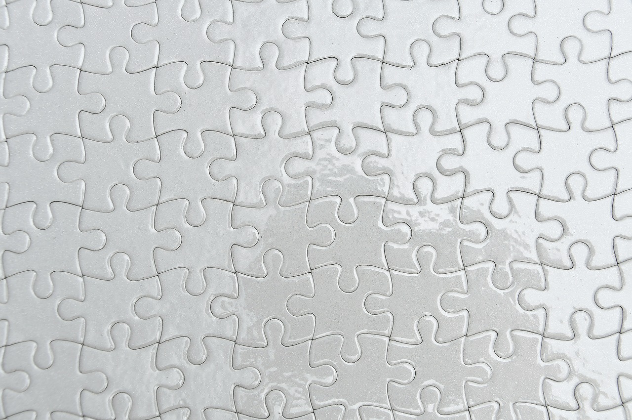 puzzle  paper  design free photo