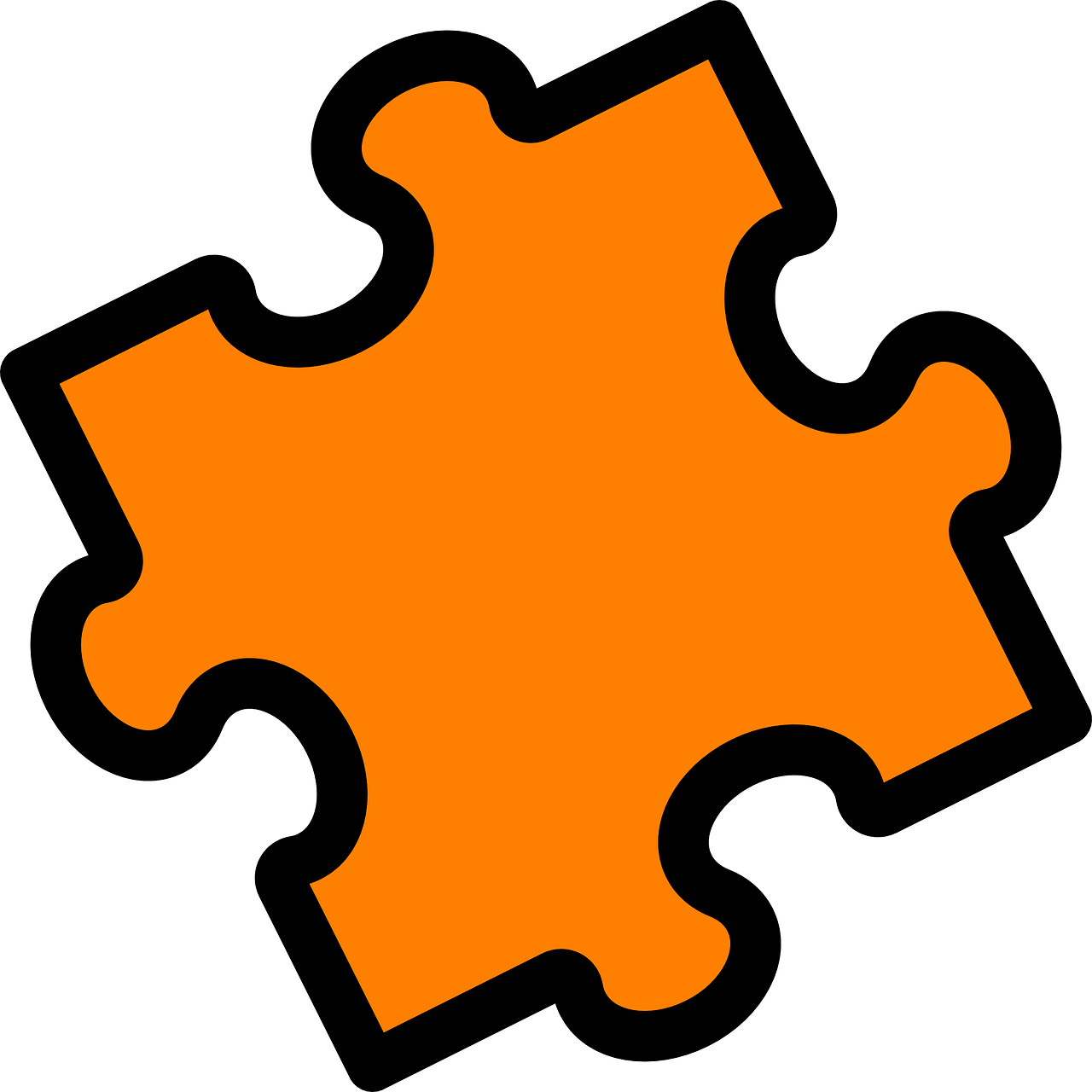 puzzle,jigsaw,piece,orange,solve,assemble,free vector graphics,free pictures, free photos, free images, royalty free, free illustrations, public domain