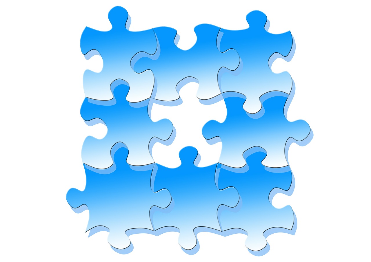 puzzle share togetherness free photo