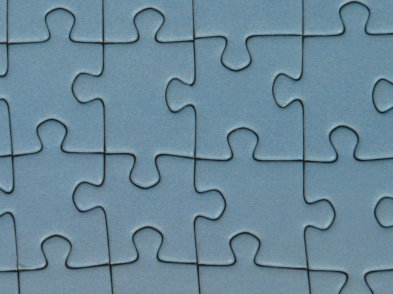 puzzle pieces of the puzzle memory cards covered with free photo