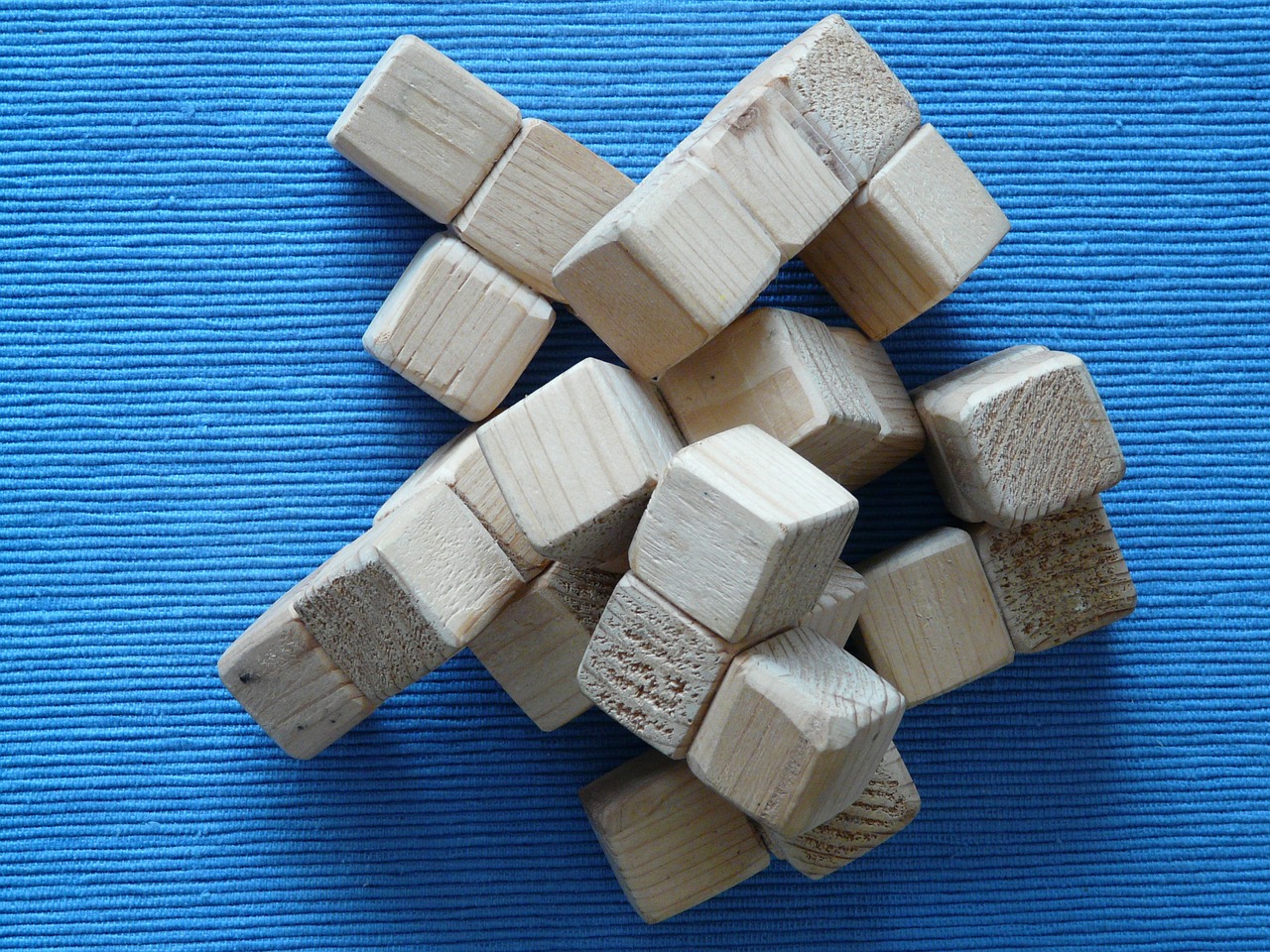 puzzle cube wood block free photo