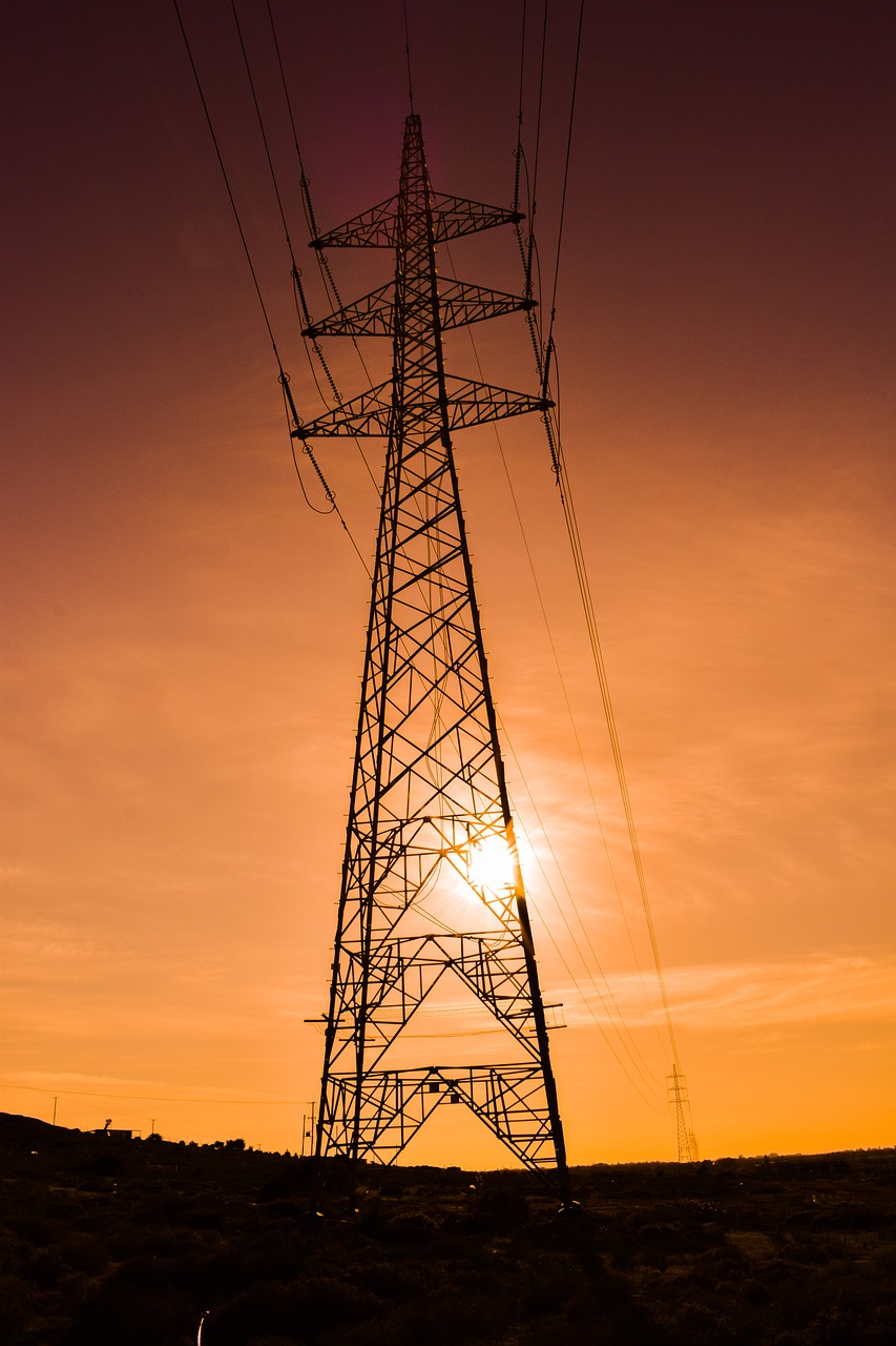 pylon electricity power free photo