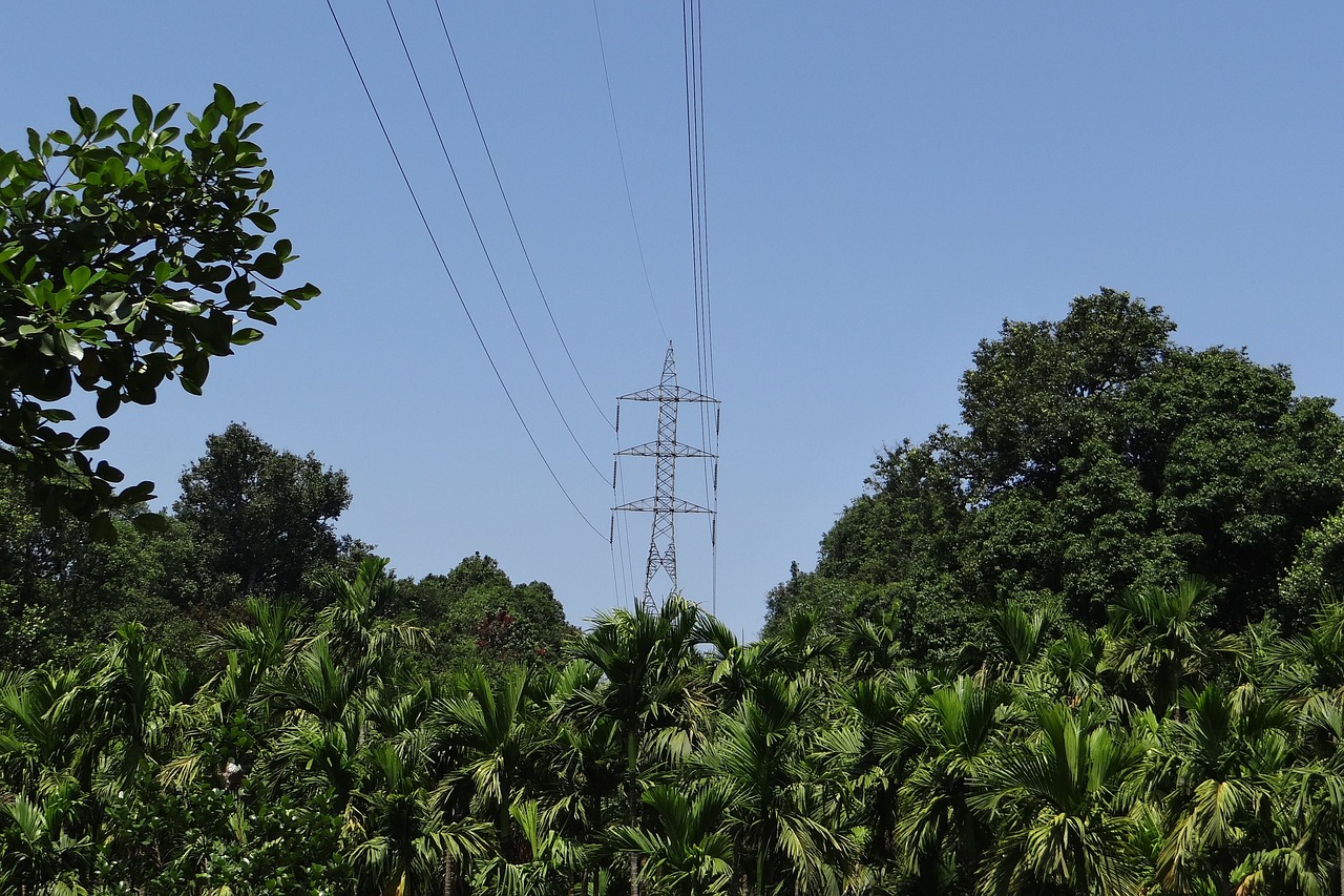 pylon electric power power free photo
