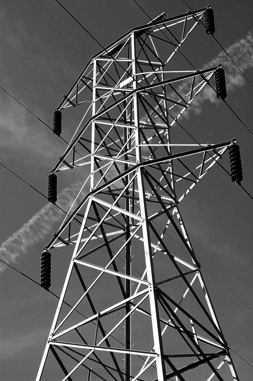 pylon  background  power free photo