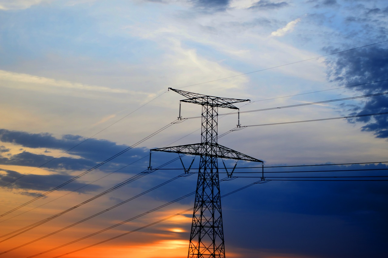 pylon electricity sky free photo