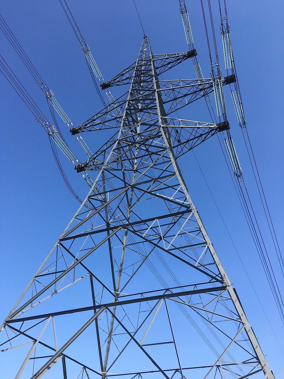 pylon  sky  energy free photo