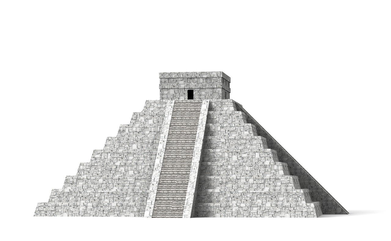 pyramid mexico architecture free photo