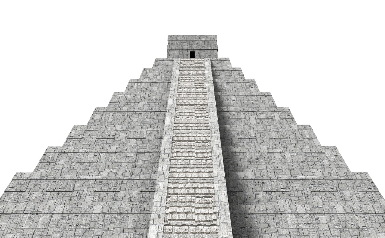 pyramid mexico architecture free photo