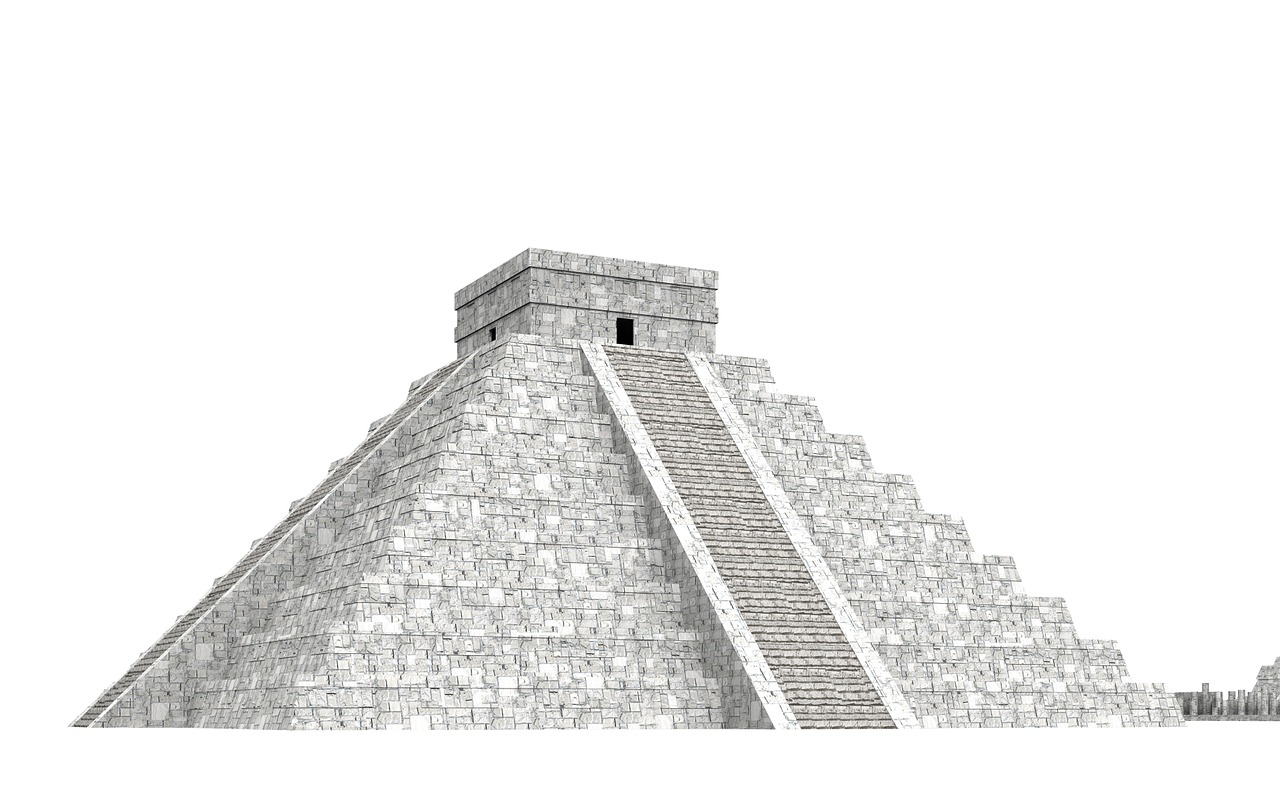 pyramid mexico architecture free photo