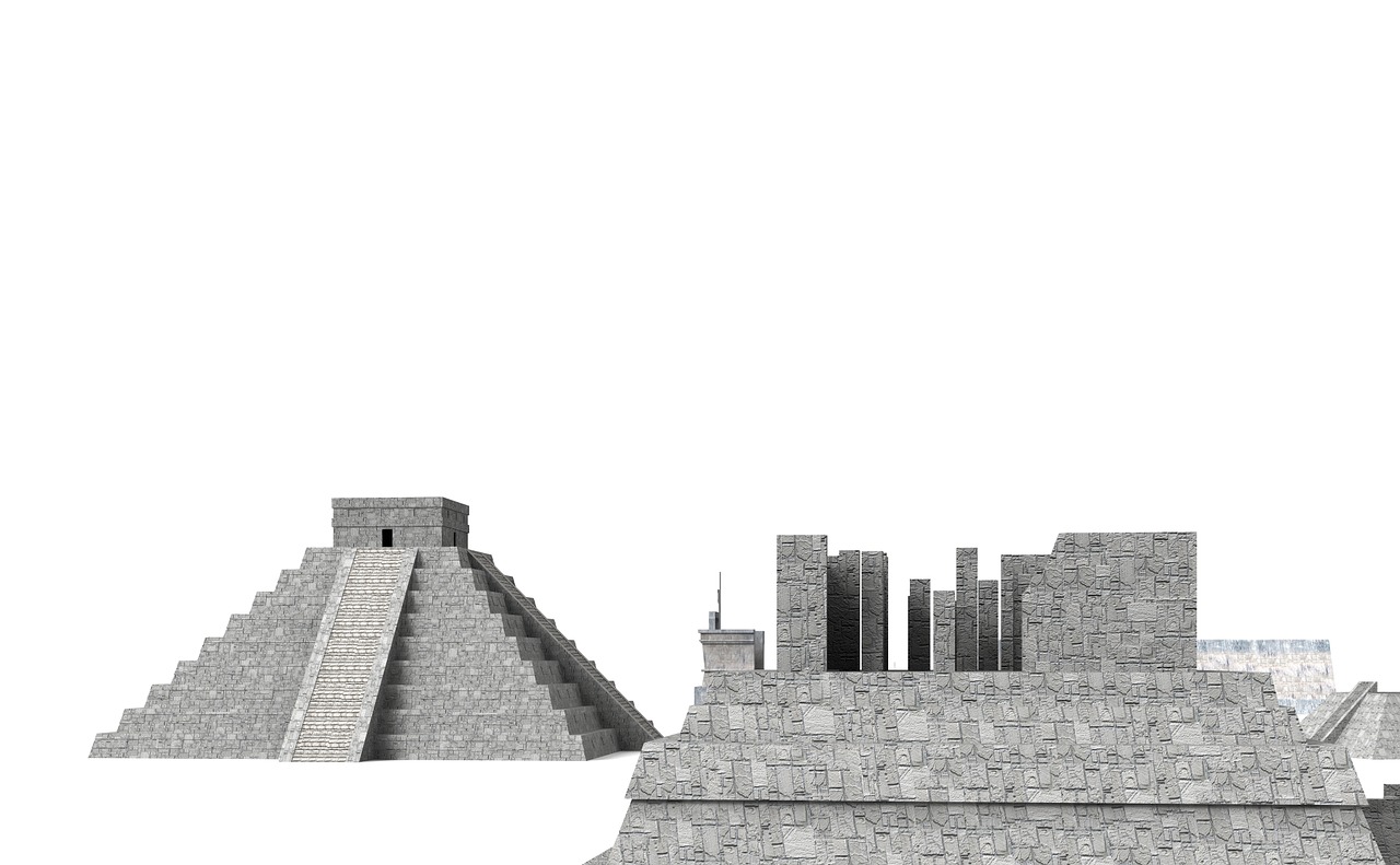 pyramid mexico architecture free photo